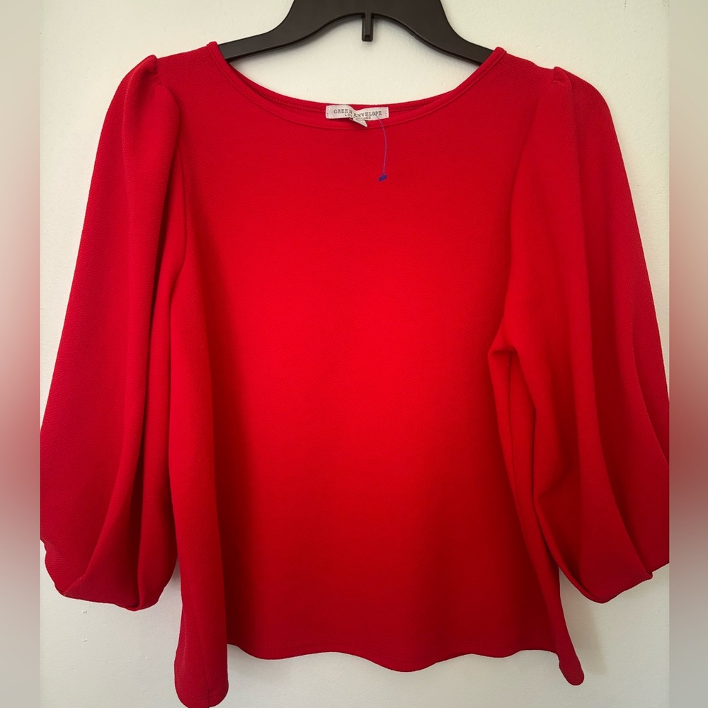 Women’s Red Blouse. Never worn
